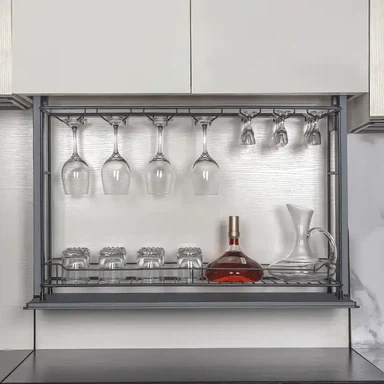 اسمارٹ اسٹوریج وائن گلاس ریک